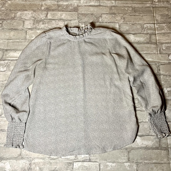 MAISON D’ AMÉLIE: Long Sleeve Blouse - Picture 7 of 7